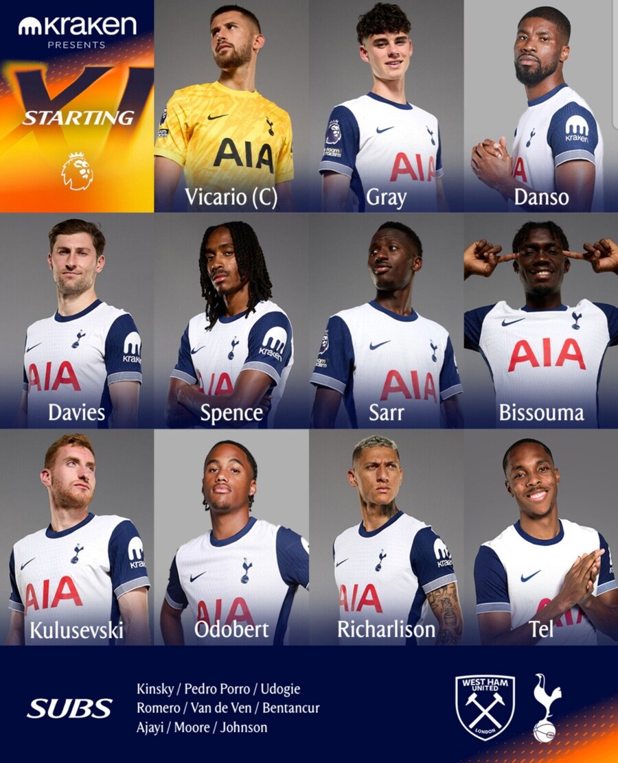 프리미어리그) 35라운드 웨스트햄v토트넘 선발 라인업_2.jpg