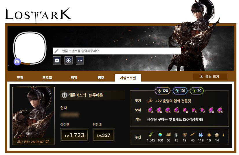 [로아] 로스트아크 공식 사이트 API 원정대 인장 도입_7.jpg