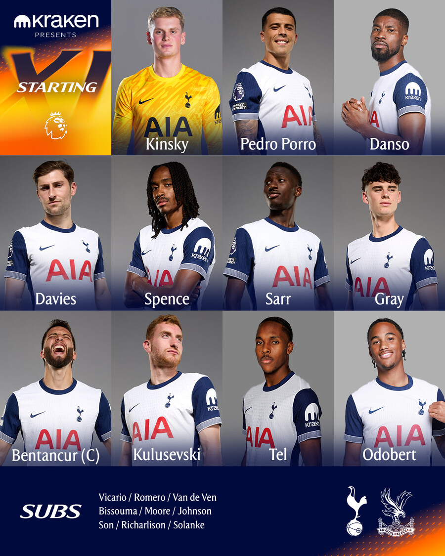 [EPL] '캡틴' 손흥민 돌아왔다…팰리스전 교체 명단 포함 → 후반 투입 예고_1.jpg