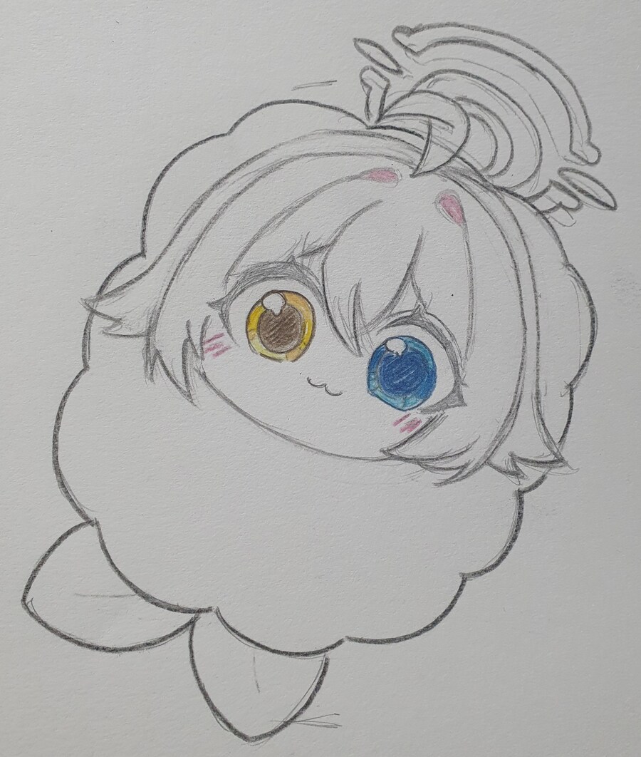 블루아카) 호시노 튀김 그리기 어렵네요_1.jpg