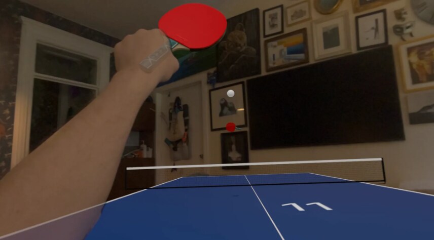 탁구 클럽, Apple Vision Pro로 손 추적 기술 활용_1.png