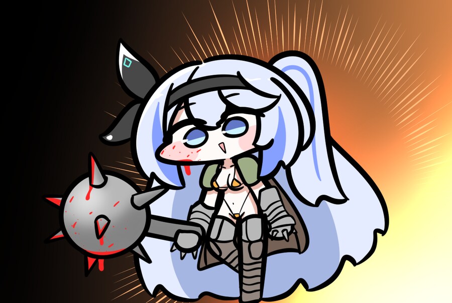 둠 슬레이어가 된 미루 이모 짤!!_1.png