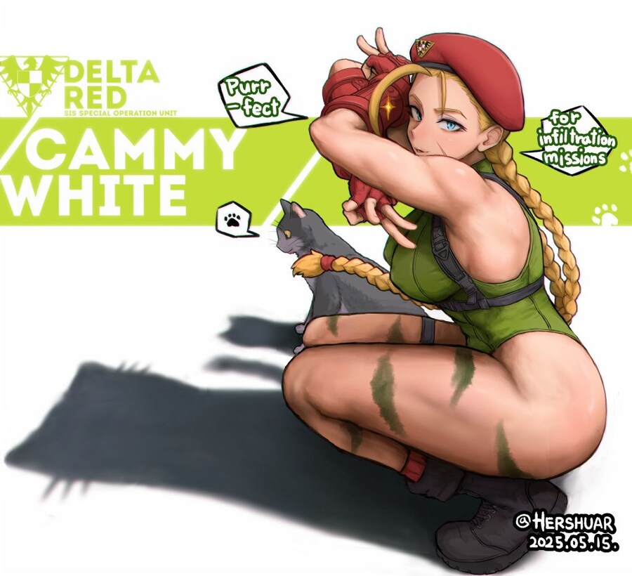 스파6) 캐미 화이트 고양이 그림자 챌린지_1.jpg