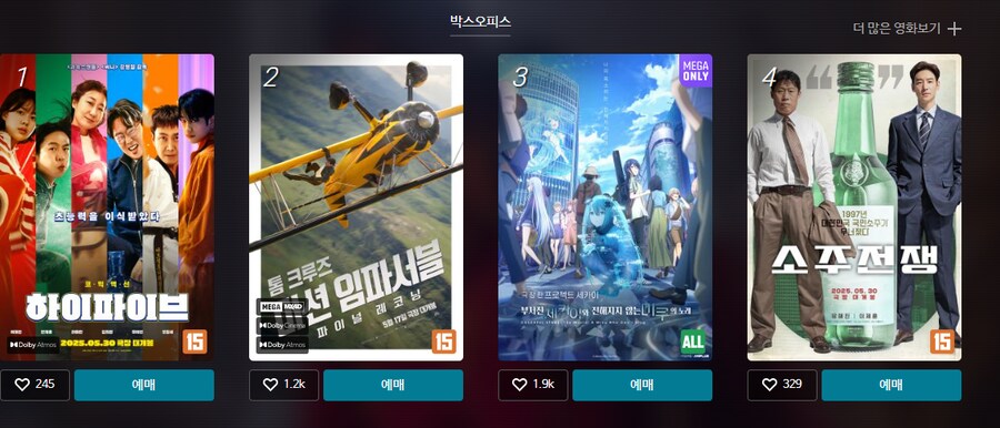프로세카) 극장판 메가박스 박스오피스 3위_1.png