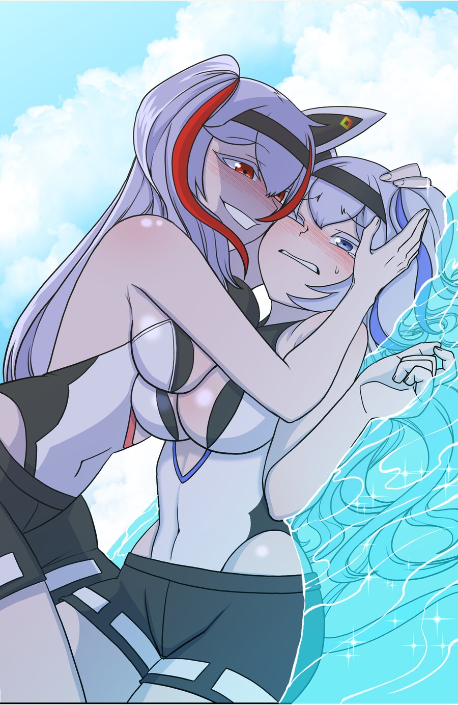 버튜버) 미루 이모 얌얌하는 루미 이모 짤!!_1.png