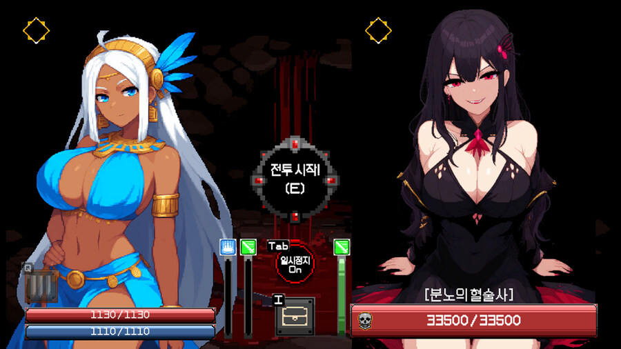 미소녀 로그라이트 던전 탐험 "플라워던전" 스팀 상점 등록_5.jpg