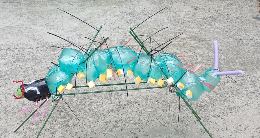 만들기) 엄청 커다란 애벌레를 만들어봤어요_10.jpg