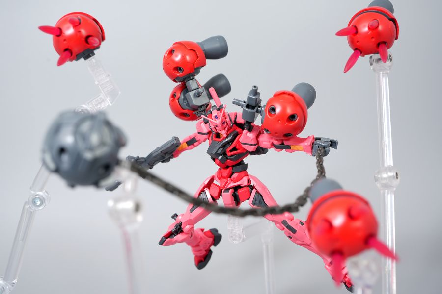 HG GO 1/144 붉은 건담 비트 계열 외 추가 조합 사진_4.jpg