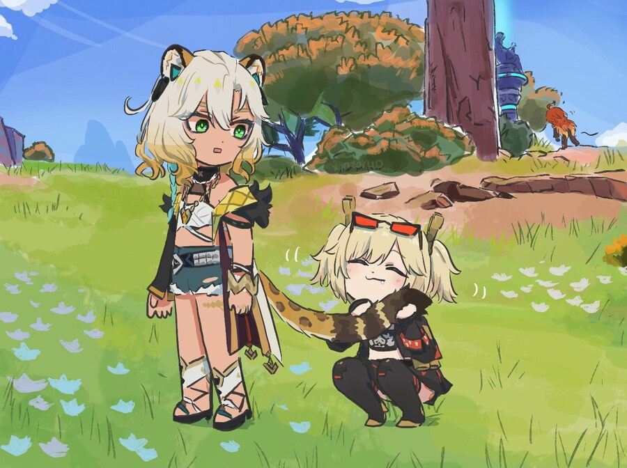 [원신, 젠레스 존 제로] 하찮은 작가- 실로닌의 꼬리를 잡은 누구._4.jpg