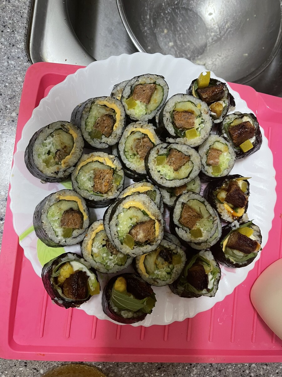 리노아님이 트위터에 올려주신 맥도날드 스시를 만들어봤습니다._1.jpg