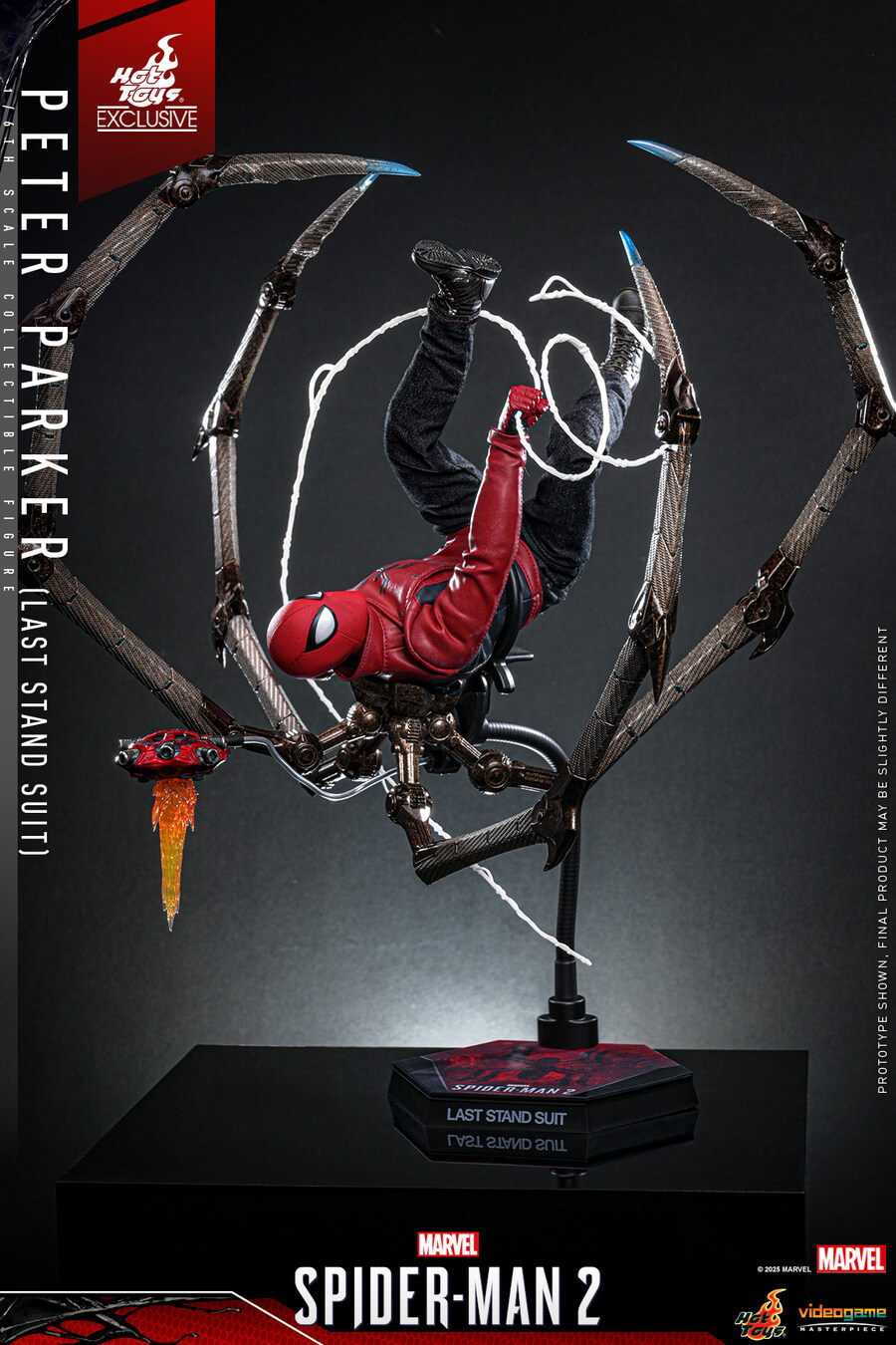 [핫토이] 1/6 마블 스파이더맨 2 - 피터 파커(라스트 스탠드 슈트)_7.jpg
