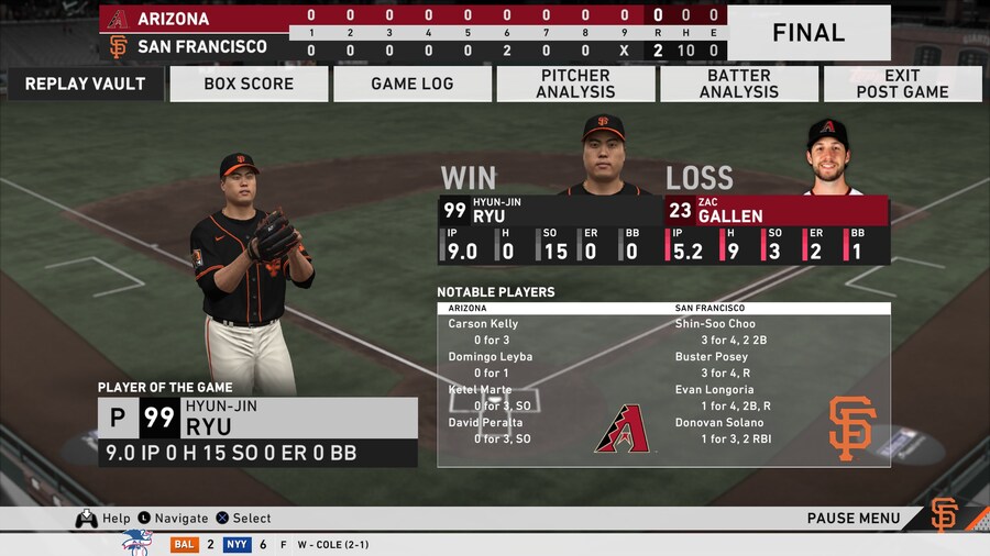 PS5 MLB더쇼 류현진 퍼팩트 추신수 투런 오승환 세이브_3.jpg