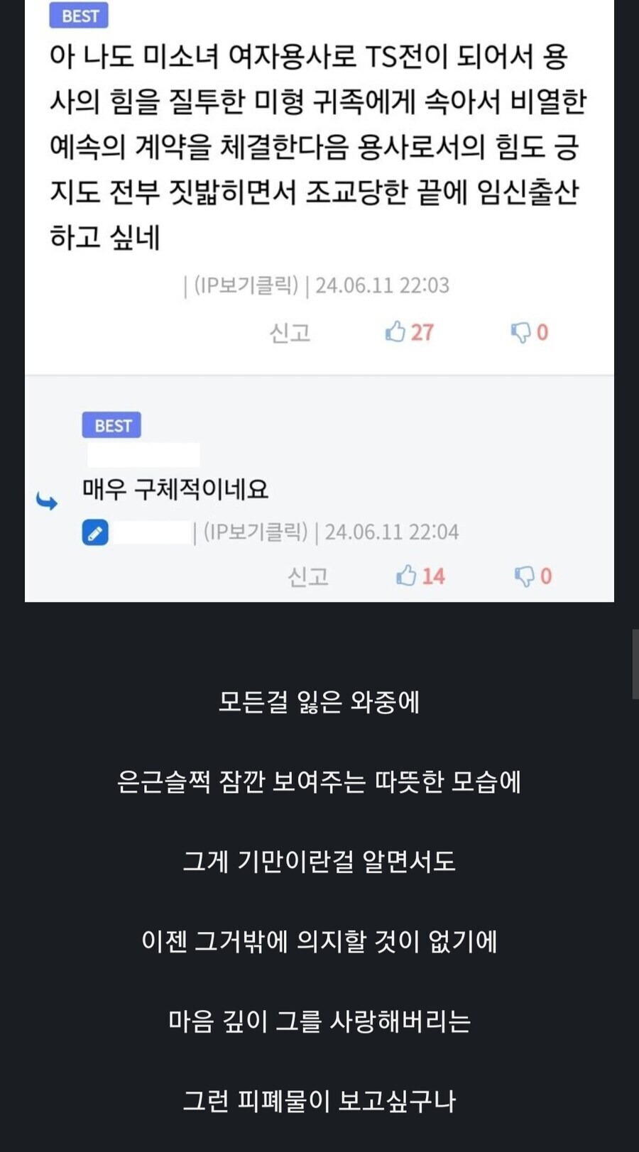 미소녀 여용사로 TS하고 싶다는 디씨인_1.jpg
