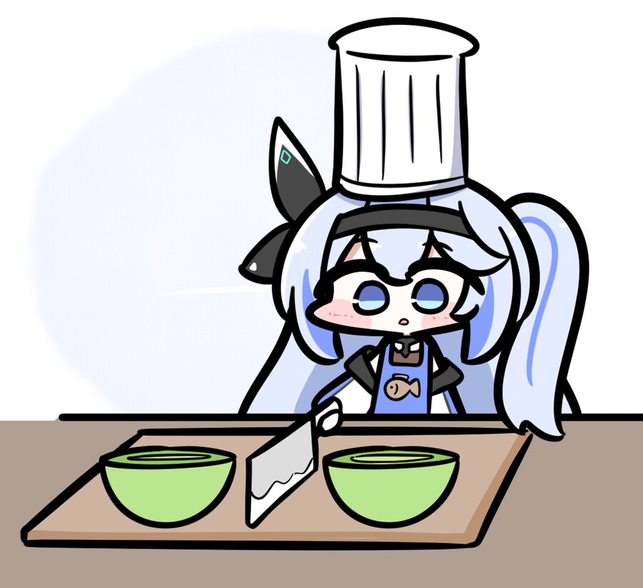 버튜버) 미루 이모가 양배추 써는 짤!!_1.png