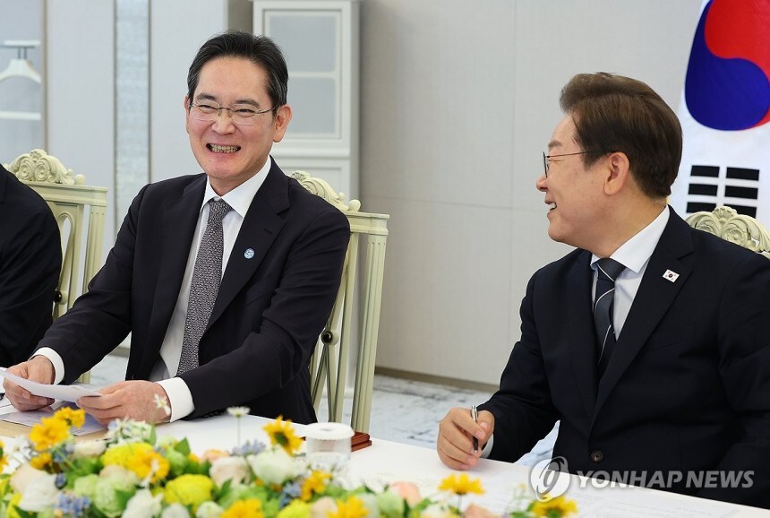 이재명 대통령과 이재용 삼성전자 회장_1.jpg