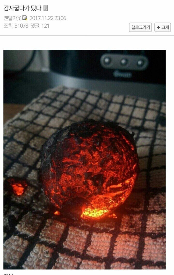 약간 탄 음식 모음_2.jpg