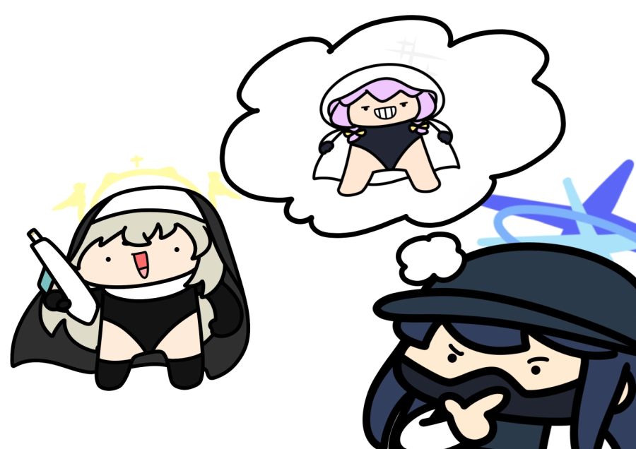 블루아카] "흠....어디서 본 것 같은 복장인데...?"_1.jpg