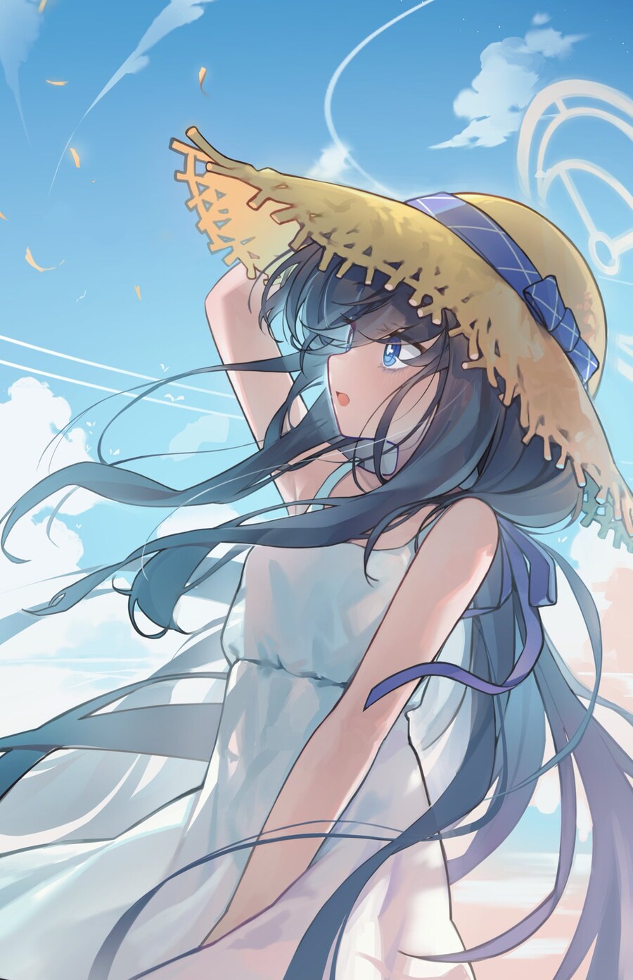 블루아카) 여름 원피스 우이_1.jpg