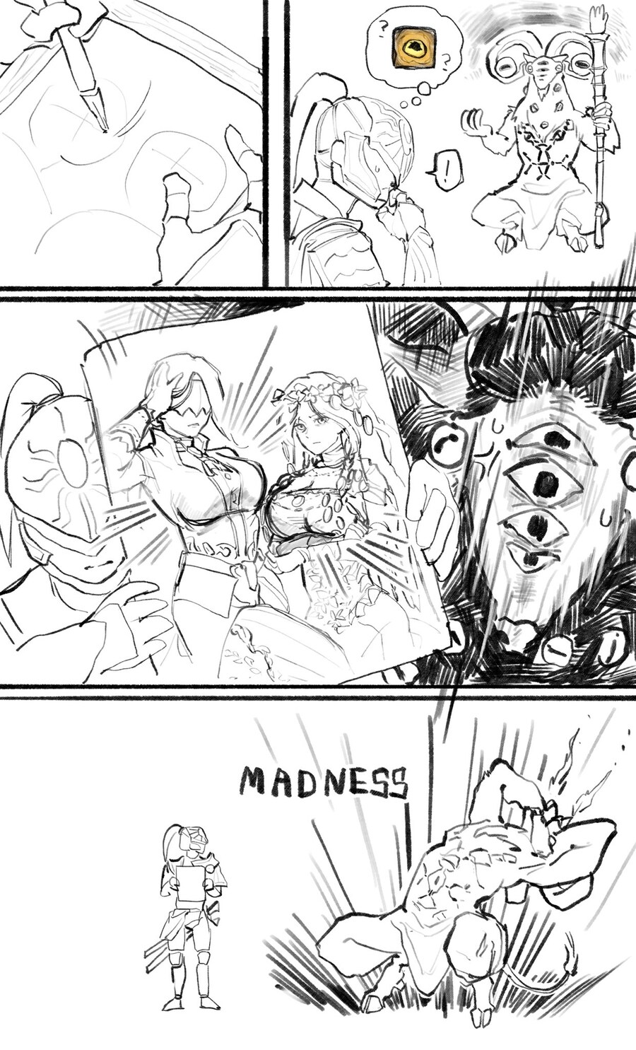 엘든링)밤의 악마 리브라는 발광이 약점인것 같다.manga_1.jpg