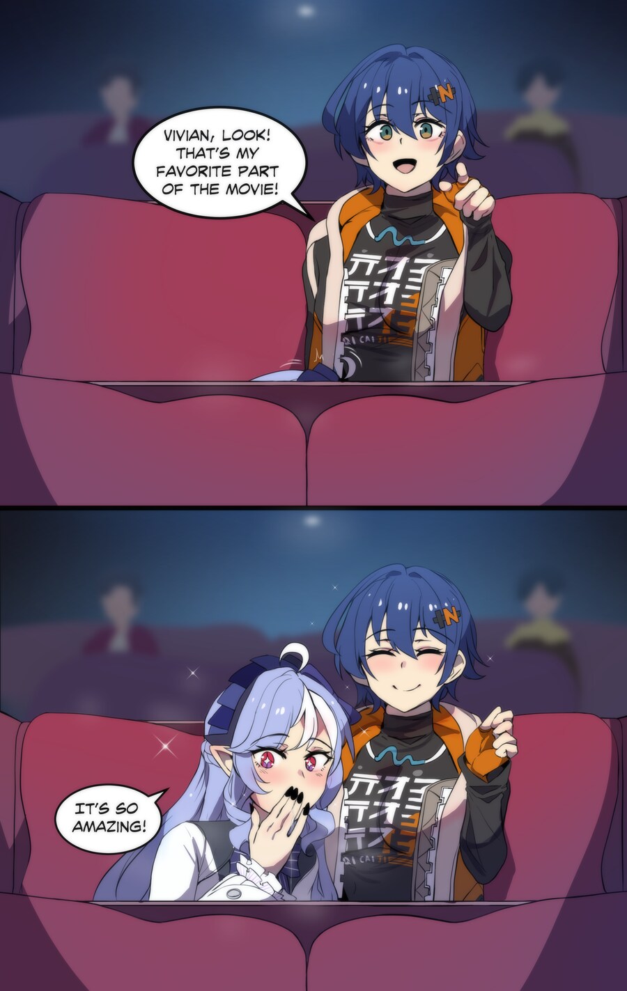 젠레스) 비비안, 봐! 이 영화에서 제일 좋아하는 부분이야!_1.png
