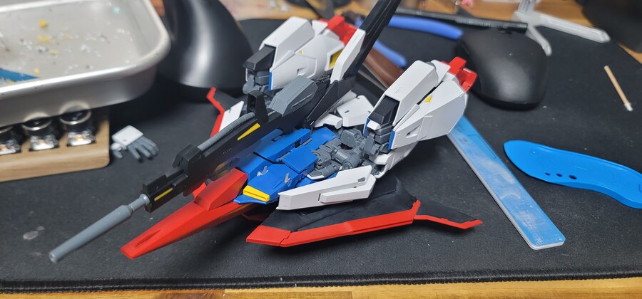 스압) MG Z GUNDAM VER.KA 전용기 만들어주기 대작전_61.jpg