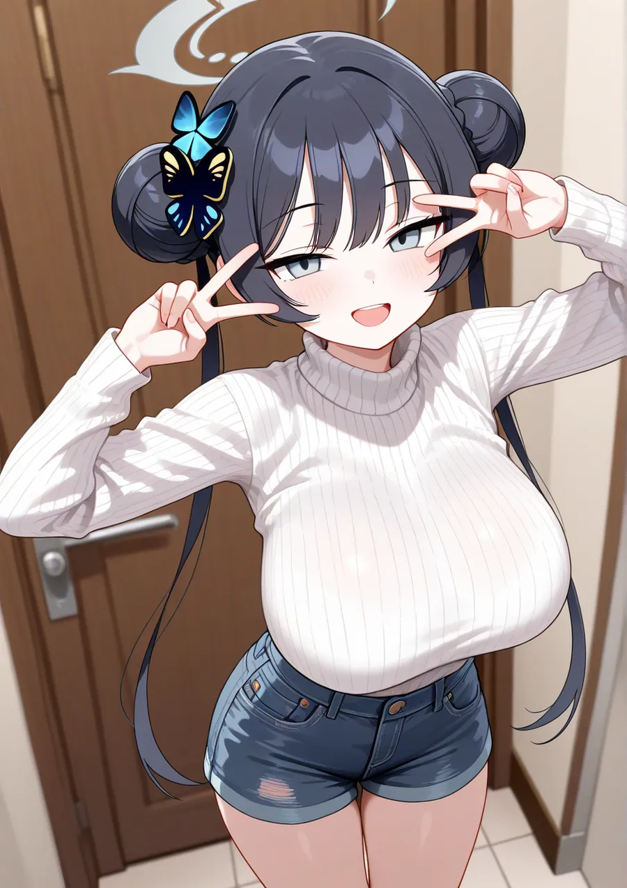 블루아카,ai) 더블피스_4.webp