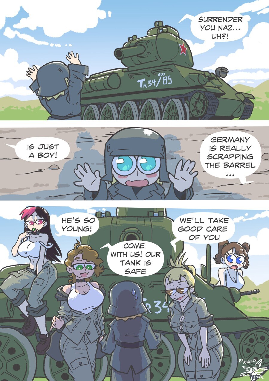 2차 대전 말기 끔찍했던 독일 소년병들의 상황.manga_1.jpg