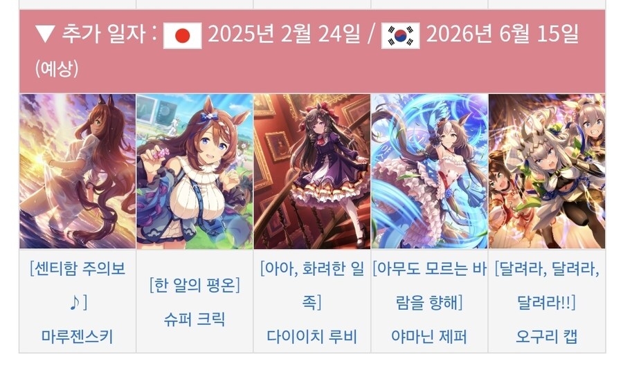서포트 카드 교환목록에 얘들은 언제쯤 추가되려나..._1.jpg