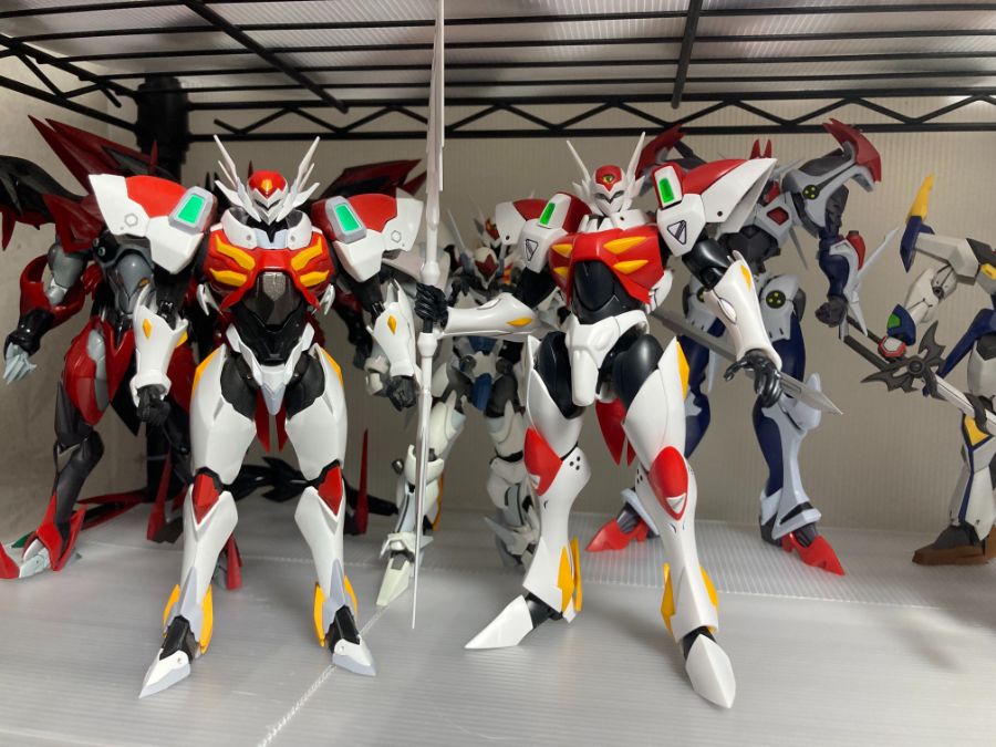 [굿 스마일] MODEROID 테카맨 블레이드 비교 사진_3.jpg