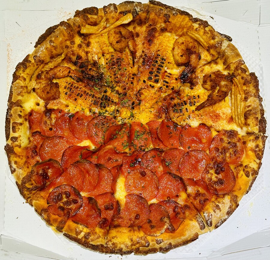 노모어피자 - 옥수수새우, 더블 페퍼로니_1.jpg