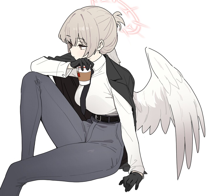 블루아카) "정장 입은 나기사"_2.jpg