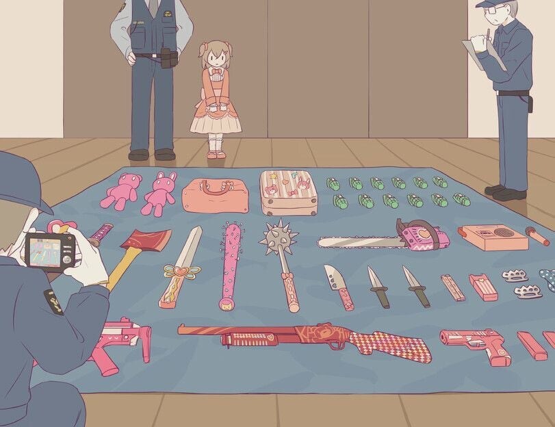 경찰에 붙잡힌 마법소녀 .manwha_2.jpg