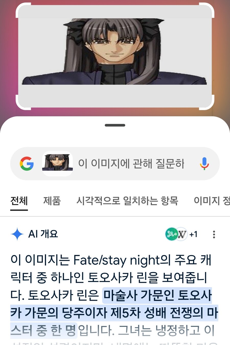 Fate) AI놈 인식 기준이 이따위여도 되는거냐 ㅋㅋㅋㅋ_1.jpg