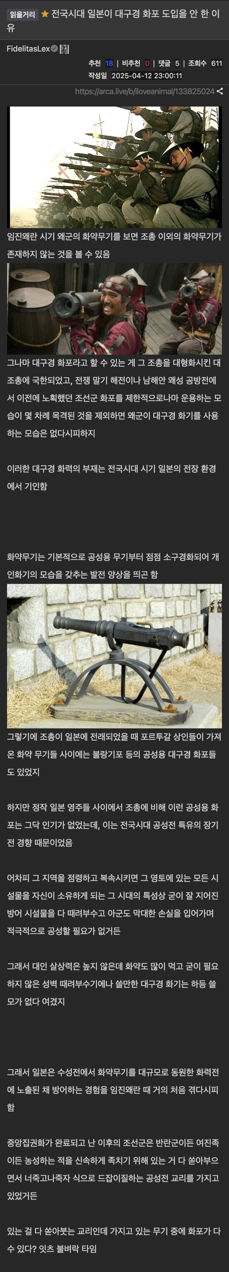 전국시대에 일본이 대구경 화포 도입을 안한 이유_1.jpg
