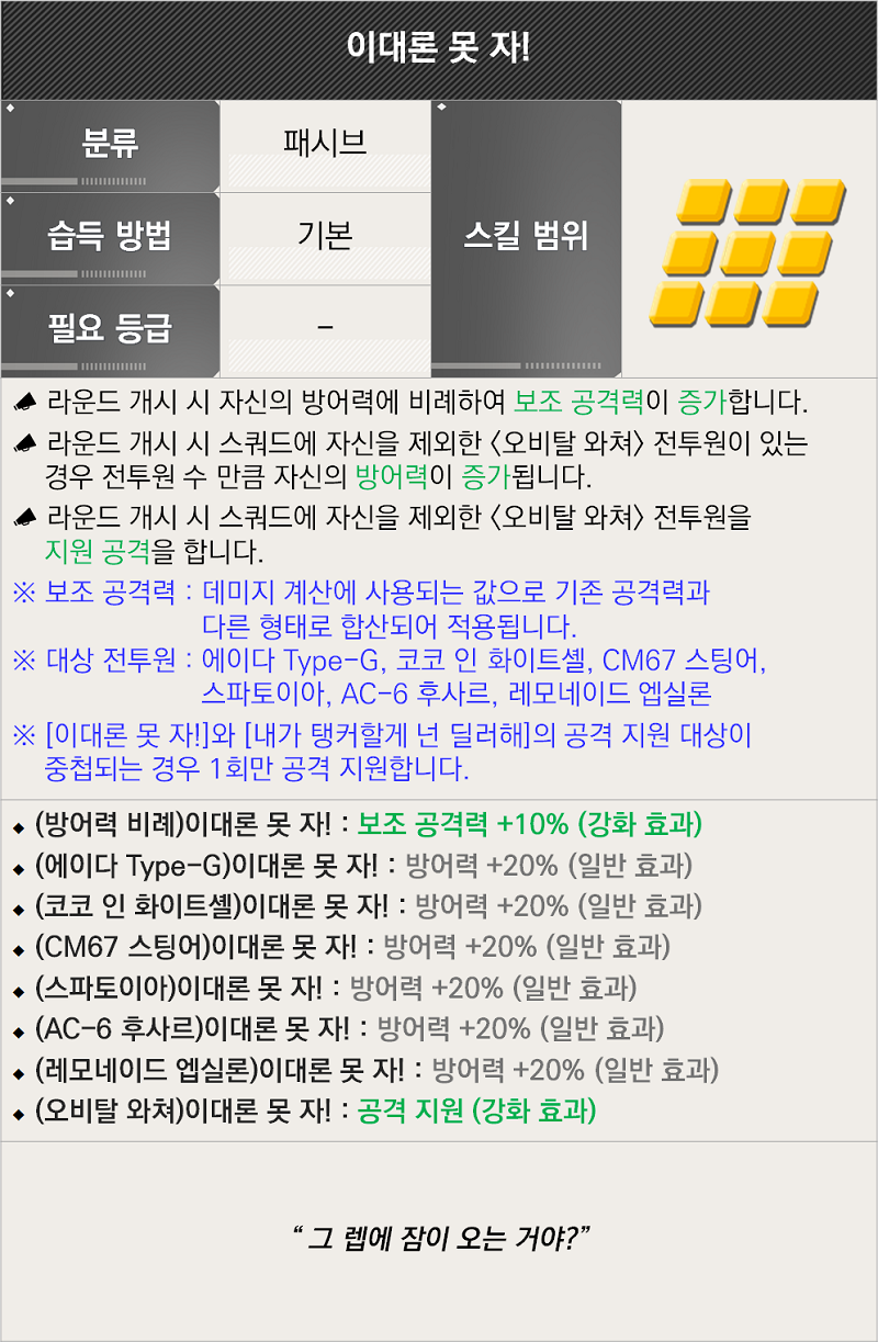 라스트오리진 [오비탈 와쳐] 이레이나 상세 정보 및 스킬 설명_4.png