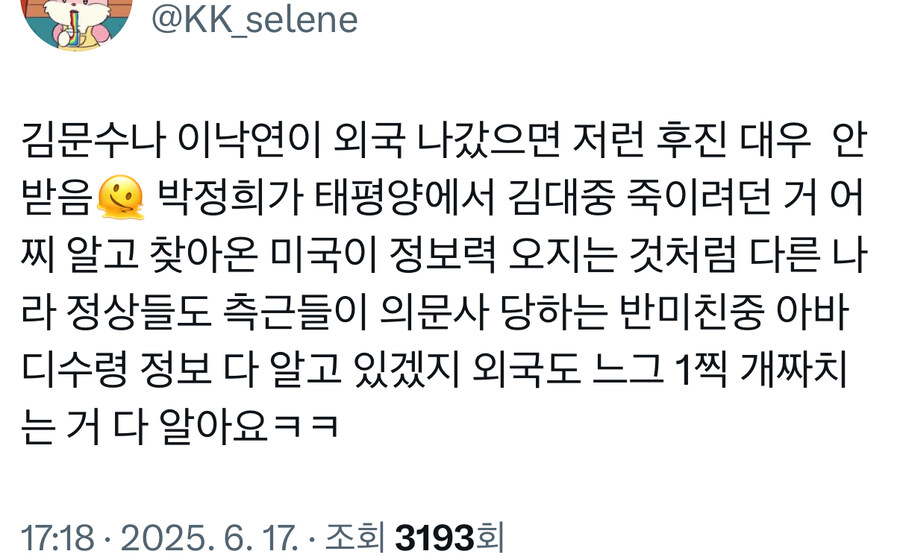 김문수나 이낙연이 외국 나갔으면 저런 후진 대우 안 받음_1.jpg
