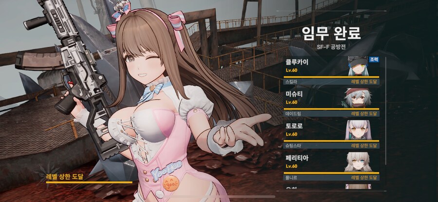 소전2) 처음으로 흙먼지 오토 돌려봤는데, 점수 실환가…_1.png