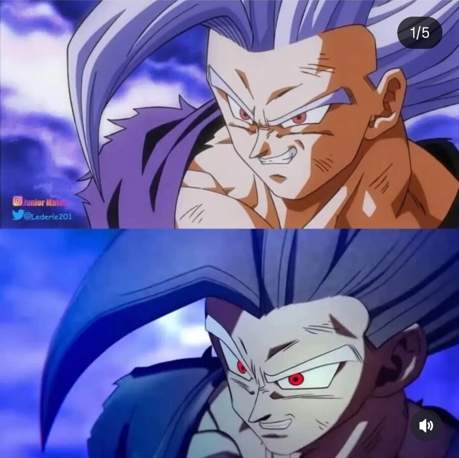 드래곤볼) 오반 비스트 2d vs 3d 머가더 멋잇음_1.jpg