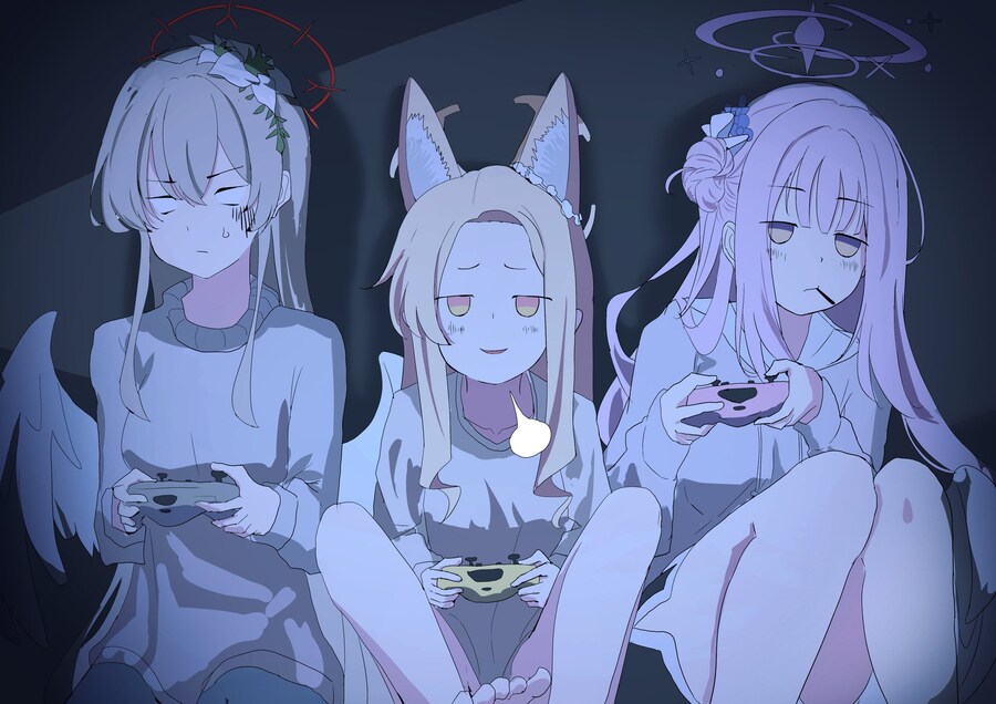 블루아카) 빡겜하는 티파티_1.jpg