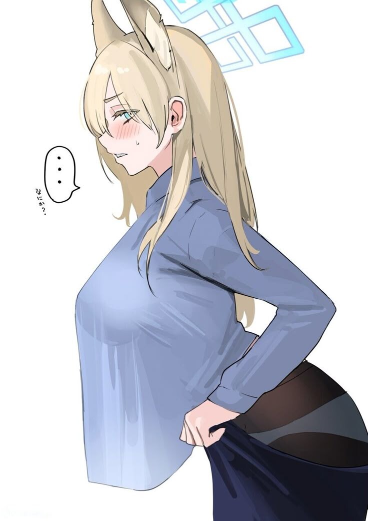 블루아카) 저는 칸나 보고 꼴렸습니다..._1.jpg