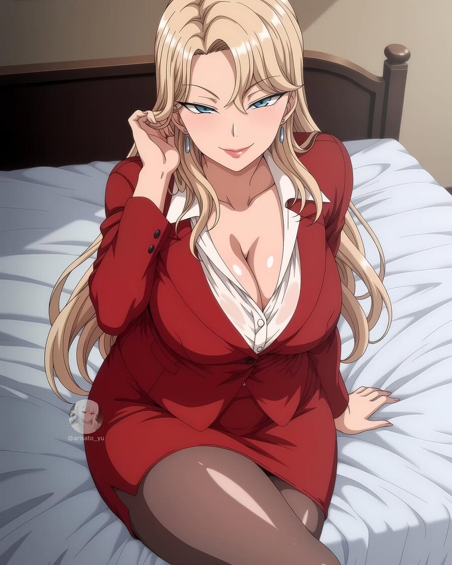 "Ai야! 잘 쥐어 짜주는 육덕 갸루 밀프 어머님 그려줘!"_2.jpg
