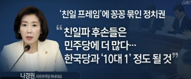 "사도광산 땐 침묵하더니"… 나경원, 군함도 의제 채택 실패 비판하다 '역풍'_2.jpg