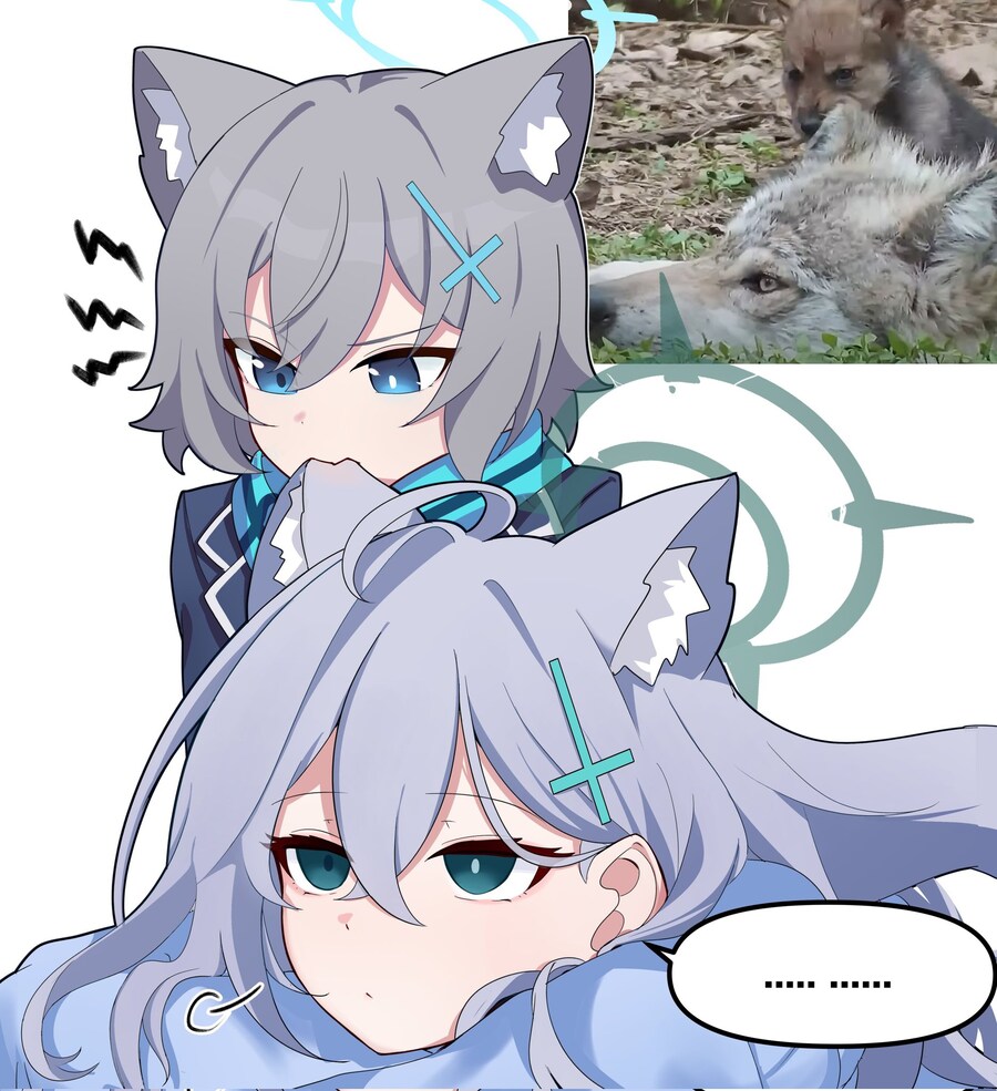 [블루아카] 큰 시로코🐺 물어뜯는 작은 시로코🐺_1.jpg