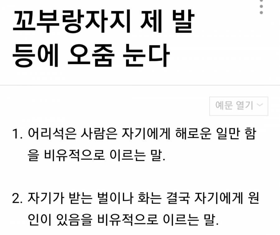 우리 조상님들의 ㅈ토피아식 속담 만들기.hwp_4.jpg