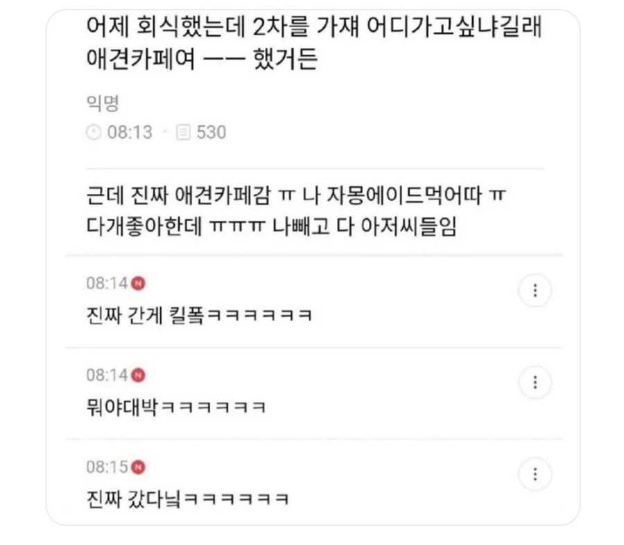 회식 2차로 강아지카페 간 썰.jpg_1.webp