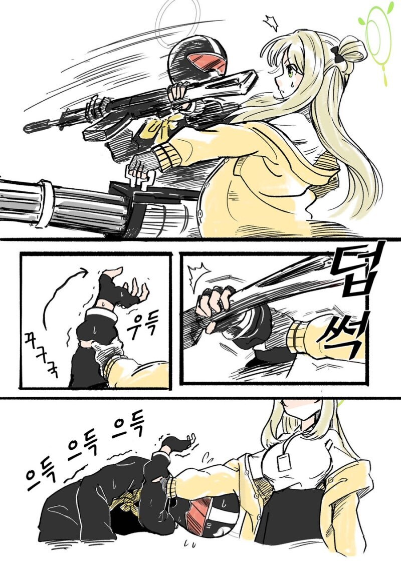 블루아카) 근접전으로 들어가는 노노미 만화.manhwa_1.jpg