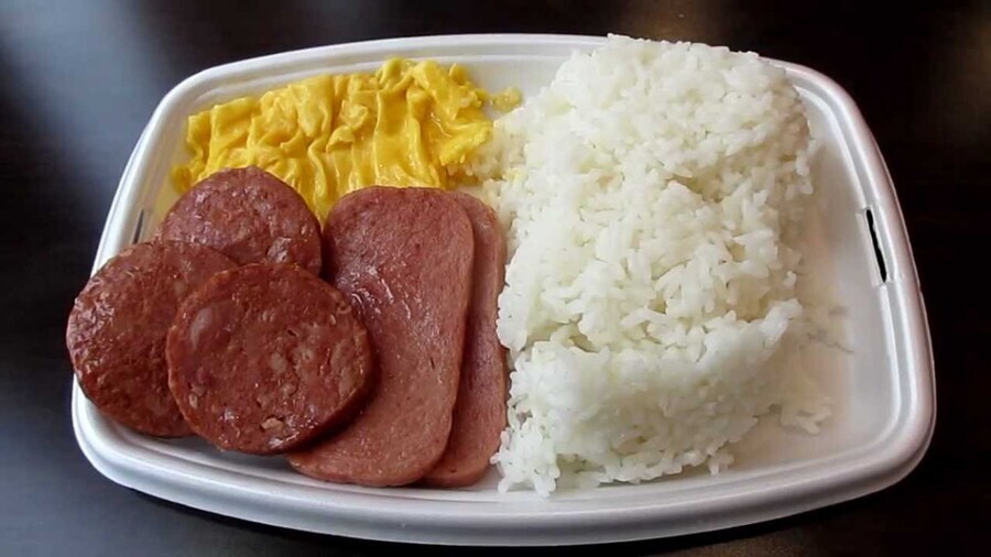 하와이 맥날에서 파는 스팸밥은 야채는 진짜 아예 없나?_2.jpg