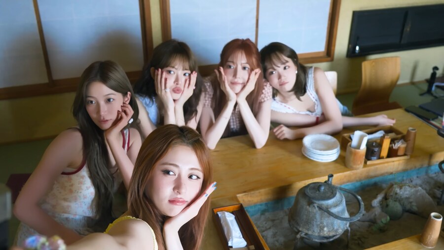 르세라핌, 월드투어 중 준비한 깜짝 선물…"♥피어나 위해"_1.png