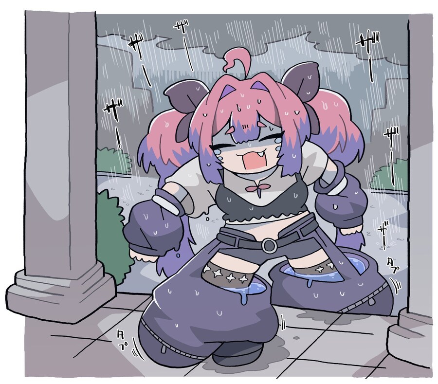 버튜버) 비 오는 날의 비비_1.png