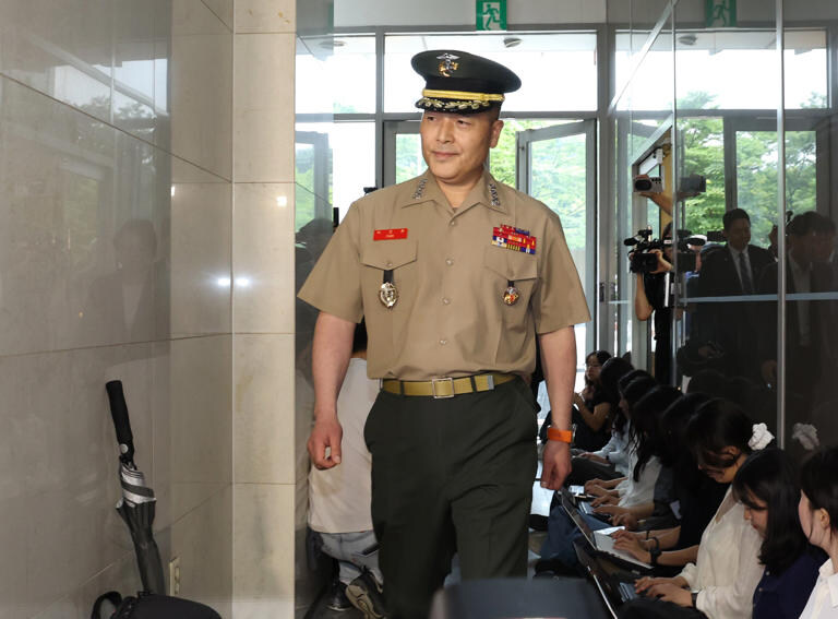 박정훈 대령, 해병특검 출석... “VIP 격노는 설이 아니라 사실” 주장_1.jpg